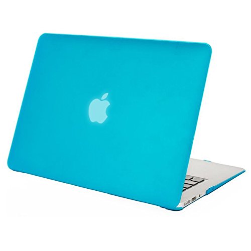 MOSISO Ultra Slim Plastik Hartschale Schutzhülle Snap Case für MacBook Air 11 Zoll (A1370 / A1465), Wasserblau