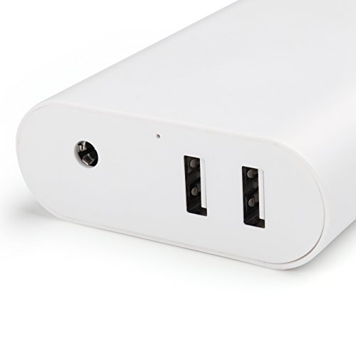 Salcar 60W Slim Ladegerät Netzteil f. Apple Mag Safe mit L Form, Mac Book Macbook Pro Charger Magnetisch ersetzt A1181 A1184 A1278 A1344 A1330 A1342 passt Modelle z.B. MB061CH/A, MB062CH/A MB063CH/A MD102CH/A MC207CH/A MA254CH/A MA255CH/A MC374CH/A Plus Extra 2 X USB 5V 1A 2A f. Smart Handys ,IPAD, Iphone (Weiß) - 5