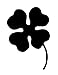 Produktbild The Poster Corp Four-Leaf Clover. /Nconsidered to Be An Omen of Good Luck. Decorative Cut. Kunstdruck (45,72 x 60,96 cm)