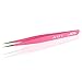 NYK1 Individual Precision Eyelash Tweezers - Pointed, Curved or X Cross in Silver or Pink. Ultimate Strong Highest Quality German Steel made to last