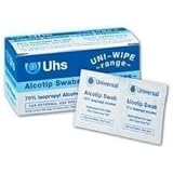 Alcotip 70% Isopropyl Alcohol Pre-Injection Swabs (100pk)