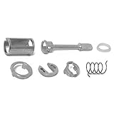 cambiar cerradura seat cordoba 2000 Material: aleación de zinc. Cerradura de la Puerta del Kit de reparación del Cilindro Broadroot 6L3837167 para Seat Cordoba 96-99 Ibiza III