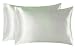 Produktbild HuntaDeal Seiden-Satin-Kissenbezüge Queen Standard für Gesichts-Schönheits-Haar-Gesundheit Gesichtspflege hypoallergen cremefarben