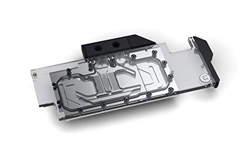 EK Water Blocks 3831109810477 ek-vector RTX 2080 ti RGB in nichel e Plexi scheda video - nero