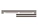 Produktbild Samsung Electronics 139,7 cm anpassbare Rahmen Fernseher Ständer Walnut/Dark Wood Finish