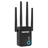 【Amplíe la cobertura de Wi-Fi 】Extienda la red inalámbrica a áreas de difícil acceso, aumente su cobertura de WiFi existente, mejorar su señal wifi, ofrecer una red wifi confiable para usted.despídase de las zonas muertas de WiFi.