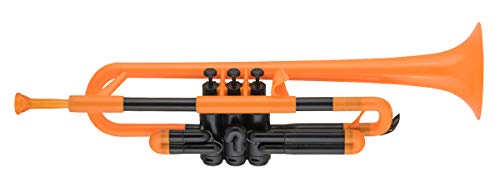 pTrumpet - Trompeta de plástico, naranja