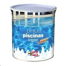 Pintura Piscinas al Clorocaucho Alp - 750 mL, Blanco