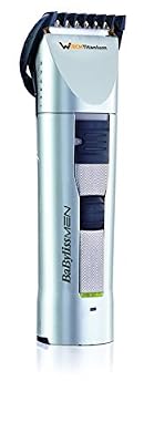 BaByliss E781E Wtech Tondeuse Cheveux avec Lame Titane Lavable Rechargeable