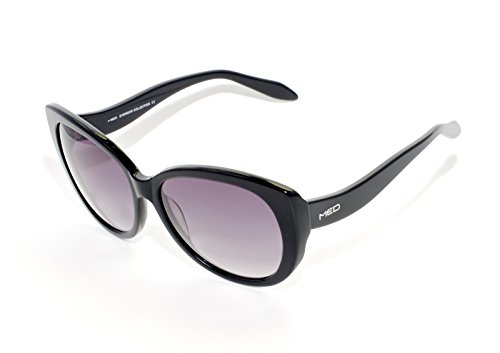 Preisvergleich Produktbild MED Designer Sonnenbrille Damen / O1002-BK