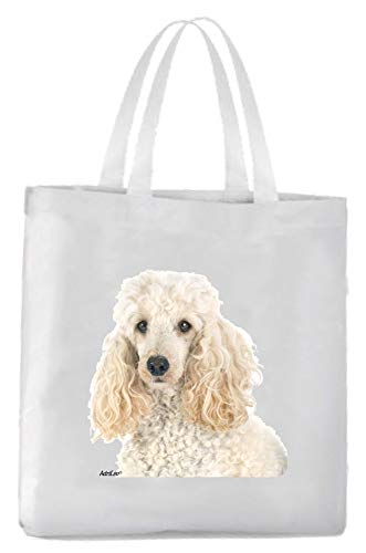Preisvergleich Produktbild AdriLeo Einkaufstasche Weißer Pudel