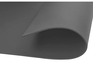 INNSPIRO Goma EVA gris láminas 20x30cm.x2mm. 20u. Material muy utilizado para manualidades y decoración