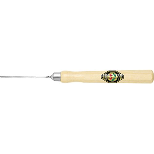 Kirschen Zierschnitzeisen gebogen, 1mm, Stich 11