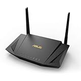 ASUS RT-AX56U Wifi 6 AX1800 Dual-Band Mesh Wifi System Router, AI Mesh, OFDMA + MU-MIMO Tech, 1024 QAM, Range Boost, Trend Mi