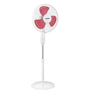 Luminous SpeedPRO 400MM Pedestal Fan with Timer (Red)