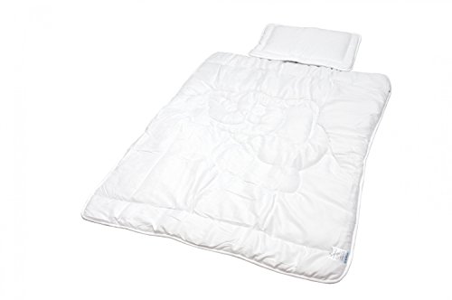 Schiesser Kinder-Betten-Set Elefant / 100 cm x 135 cm Bettdecke + 40 cm x 60 cm Kopfkissen - 3