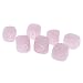 Baoblae Pack of 7 Engraved Pink Quartz Reiki Chakra Healing Crystal Cubes Stone Gemstone RS.1000.00