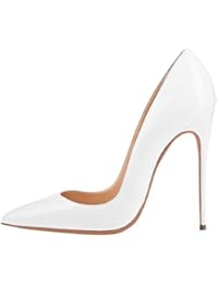 EDEFS Zapatos de Tacón Para Mujer,Zapatos de Tacón Alto 12 cm