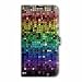 Produktbild Leather flip Case schale Samsung Galaxy S6 Edge Texture - mosaique N