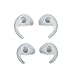 Produktbild Feicuan Set M L Left Right EarGels für New Jawbone ERA Bluetooth Headset Ear gel Earbud Eartip Replacement Parts (Pack of 4, Clear White)