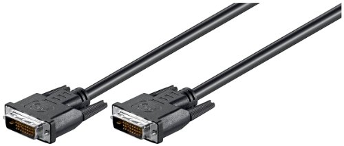 Wentronic DVI-D Kabel Dual Link (DVI-D (24+1) Stecker auf DVI-D (24+1) Stecker) 1,8 m