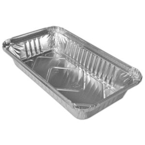 20 Limpext Schalen, Alu eckig 0,8 l, 218 x 155 x 38 mm Menüschalen, Grillschalen / Fettauffangschalen aus Aluminium - Tropfschale / Alu-Schalen / Menü-Schalen / . passend für div. Weber Grills ((Weber 6415, Weber 6416, Weber Q-120, Q-1000, Q-1400, Q-3000, Spirit E-320, S-320, GBS, E-330) (0,8L - 218 x 155 x 38 mm)