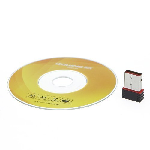 TOOGOO(R) Miniue50M USB WiFi Wireless LAN 802.11 n/g/b Netzwerk Antenne Adapter Karte