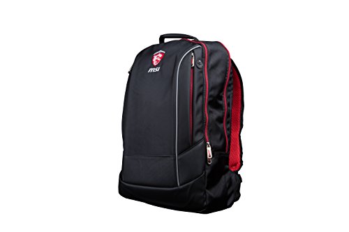 MSI Gaming Hecate Rucksack für 15–17 Laptop – Schwarz - 3