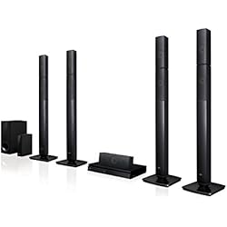 LG Electronics 5.1 3D BLU-Ray Cine en casasystem LHB655NW Negro Bluetooth, inalámbricoe Rückaltavoz