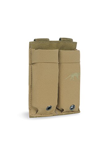 Tasmanian Tiger TT Dbl Pistol mag Pouch LP cartuchera, Unisex, TT DBL Pistol mag Pouch LP, Caqui, 13x11x3cm