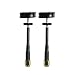 Produktbild Gotoqomo OM-B0 2 stücke 5,8 GHz 5dBi RHCP Omnidirektionale Pagode Antenne mit Gummi-schutzring Kreis Set-RP-SMA Stecker/Schwarz