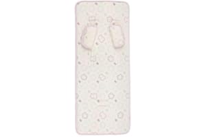 TOUS BABY - Funda cochecito paseo universal para tu Bebé. Estampado flores y osos. Color Rosa.