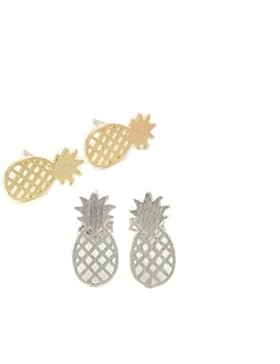 Ananas-Bolzen-Ohrringe Dainty Minimalist-Pfosten-Ohrringe Geschenk Schmuck