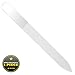 Bona Fide Beauty Crystal Nail File - 1 Piece Mirror Czech Glass Nail File with case - Best Glass Nail File for Nail Care - Great Glass Fingernail File for Fingernail Strengthener - File Nails Gently