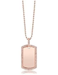 Sif Jakobs Collar gemmano Uno Plata Colección SJ de P1016 de CZ de RG