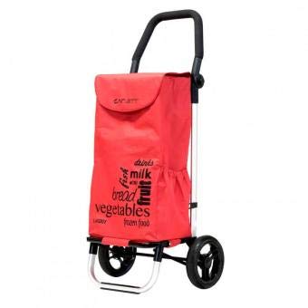 Preisvergleich Produktbild Carlett lett201 Samt Einkaufstrolley, rot