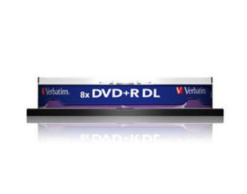 Verbatim DVD+R / 8.5 GB / 8x / 10er CakeBox / DL - 2