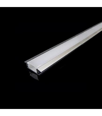 2m 1919F Profil Aluminium Angulaire Pour Bandes Strip LED Barre Rigide 2MT