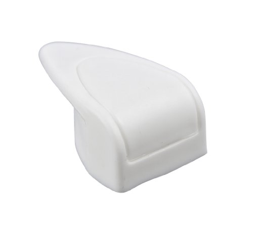 WENKO 20855100 Badezimmerwischer Scanno Duo Weiß-Grau – mit Haken, Kunststoff, 25 x 1.3 x 10 cm, Grau - 8