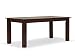 Produktbild massivum Esstisch Bologna 120x75x80 cm Rubberwood braun gebeizt und lackiert
