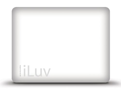 Preisvergleich Produktbild iLuv icc801 Weiche Schutzhülle aus Silikon für iPad weiß
