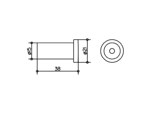 Keuco 14916010000 Plan Handtuchhaken chrom - 2