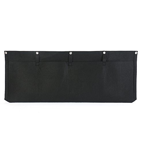 2-TECH Wandbegrünung Vertikaler Garten living wall vertical wall 100cm * 30cm mit 4 Taschen Fassadenbegrünung - 6