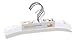 set of coat hangers, 3-part, white