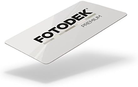 FOTODEKⓇ Premium Gloss Blank Magstripe Cards (100s) Hi-Co 4000oe x 2