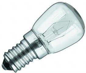 oven lamp E14, 25 Watt temperature proofed 300°C