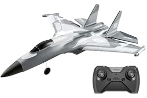 Akin Avión combate control remoto 3 canales RC avión combate con motores duales/giroscopio seis ejes estable y listo volar EPP flexible y resistente a los impactos, gran regalo para niños y adultos