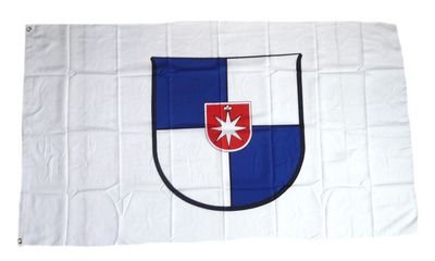 Preisvergleich Produktbild Fahne / Flagge Norderstedt NEU 90 x 150 cm Flaggen