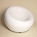 Produktbild RIESIGER DESIGN LOUNGE BALL SCHALEN SESSEL von XTRADEFACTORY retro möbel stuhl C12 weiß-weiß
