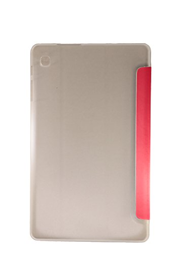 AVIDET Ultra Slim Vodafone Tab Prime 7 Hülle Case Superleicht Ständer Smart Shell Cover Schutzhülle Etui Tasche für Vodafone Tab Prime 7 Tablet-PC (Rot) - 2